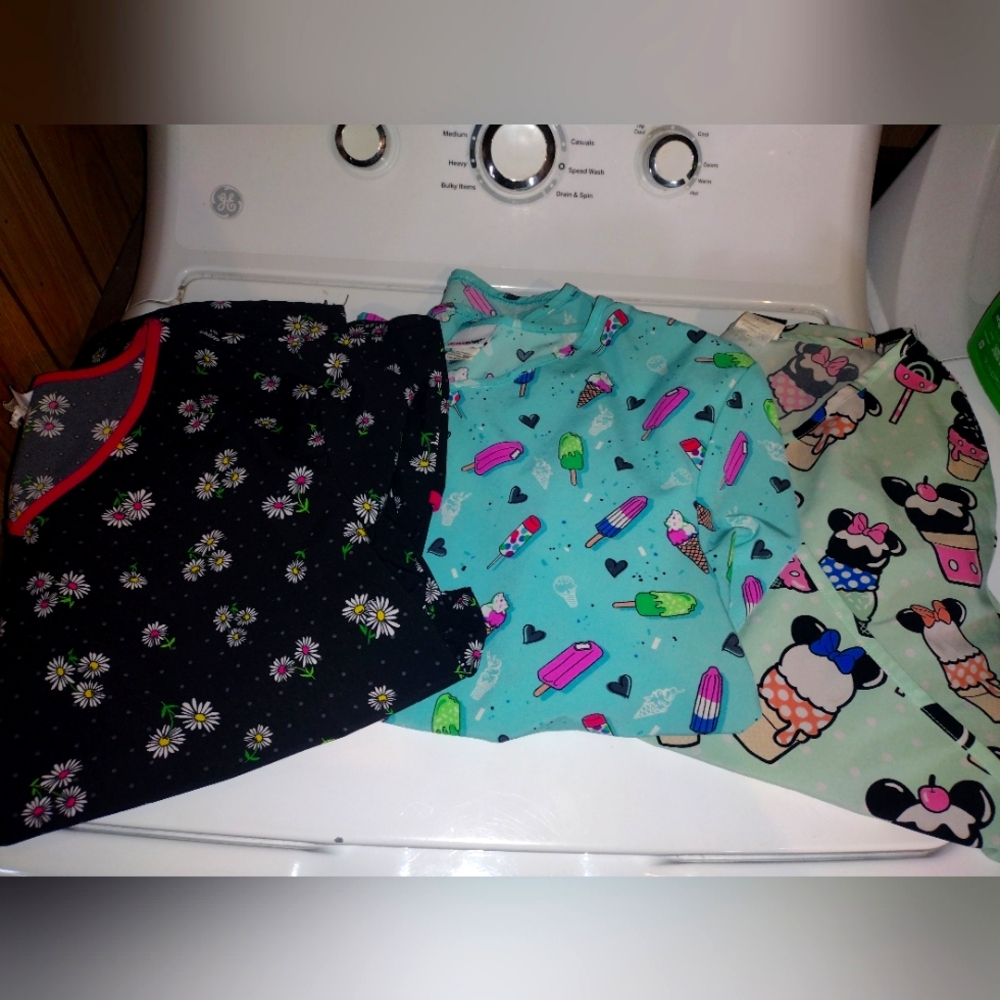 Summer scrub tops